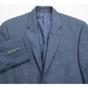 Lauren Ralph Lauren Blazer Mens 38R Blue 2 Buttons Single Breast Jacket